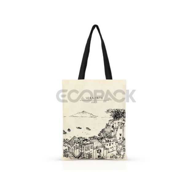 Picture of Printed Raw Cloth Bag