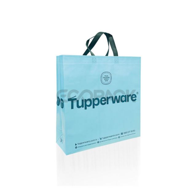 Picture of Blue Lamination Nonwoven Bag