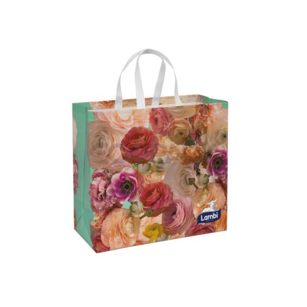 Picture of Lamination Rose Printed Nonwoven Bag