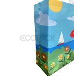 Picture of Summer Sun Lamination 3D Gusseted Non Woven Bag