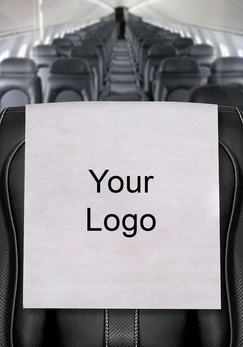 Eco Pack Ambalaj. Flexo Printed Nonwoven Bus Headrest