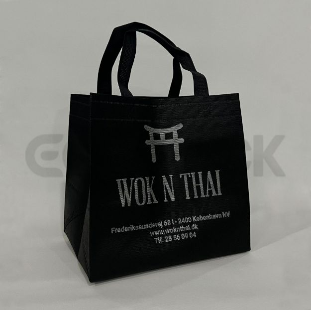 Picture of Black Tela Restaurant Bag