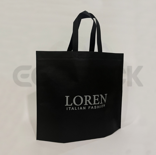 Picture of Black Bottom Gusseted Bag