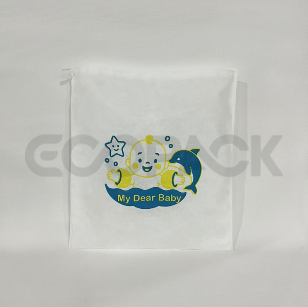 Büzgülü Nonwoven Torba resmi