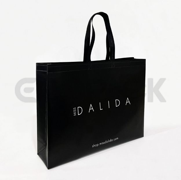 Picture of Black Laminated Fair Bag
