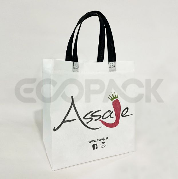 3D Körüklü Nonwoven Çanta resmi