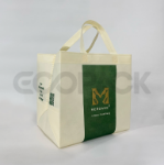 Nonwoven Krem Çanta resmi