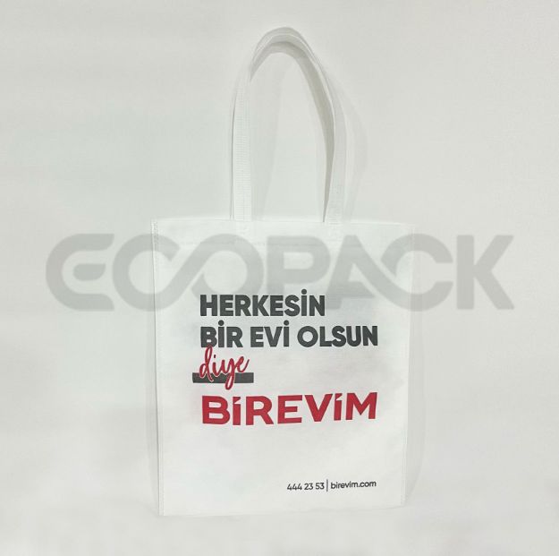 Picture of Körüksüz Uzun Kulplu Nonwoven Promosyon Çanta