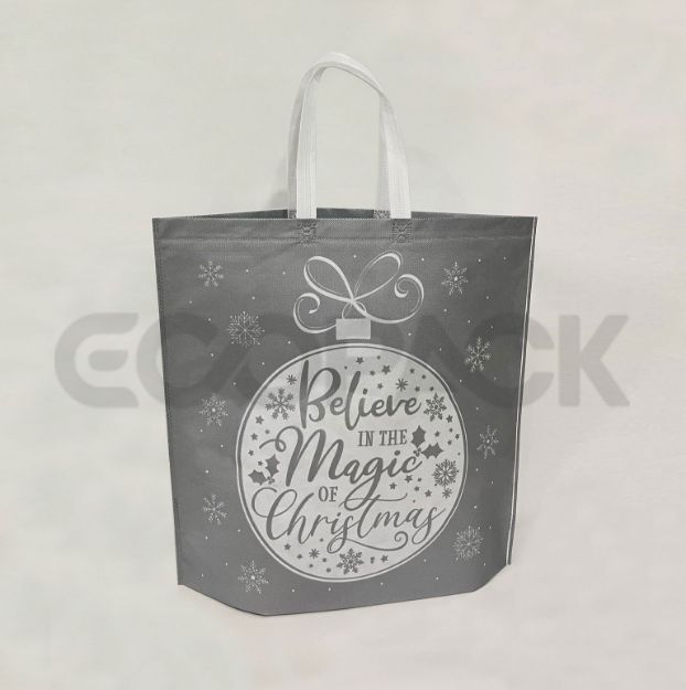 Picture of Silver Color Christmas Bag