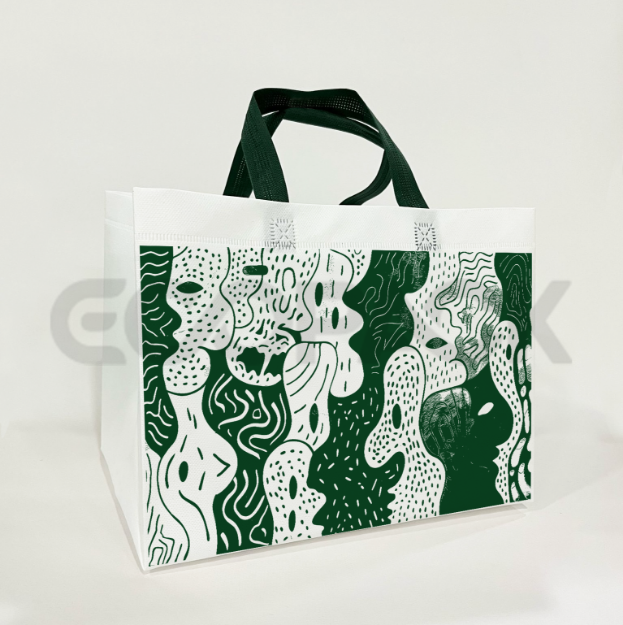 Picture of Patterned Printed Nonwoven Bag