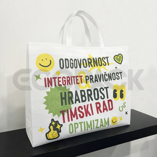 Kişiselleştirilebilir Nonwoven 3D Çanta resmi