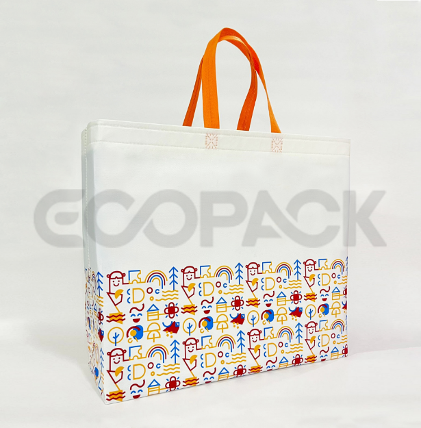 Picture of Laminated Nonwoven Cloth Carrying Bag