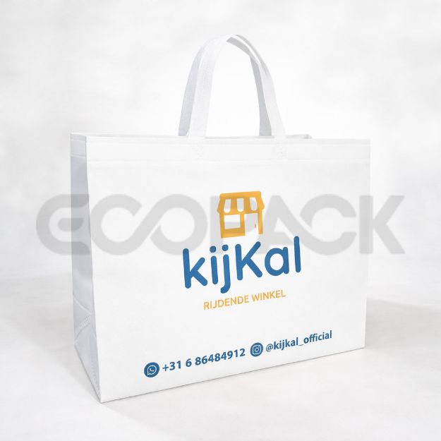 Picture of Three-Sided Gusseted Promotional Bag